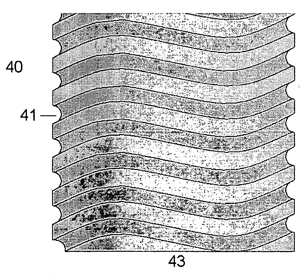 Capillary column for filtering, separation and concentration