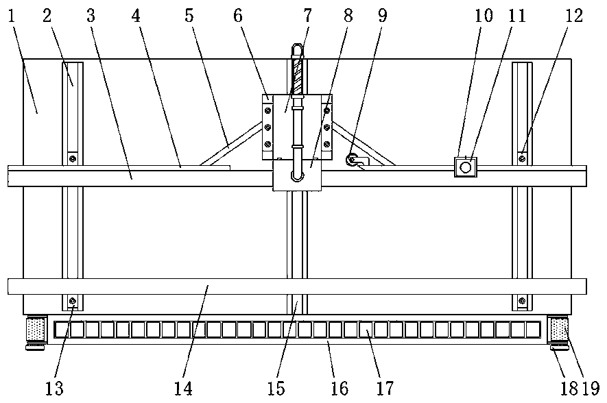 Efficient wood veneer trimming technology and trimming device