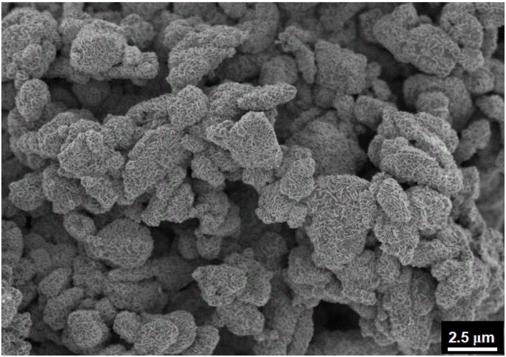 MoO2-MoS2 negative electrode material of sodium-ion battery with core-shell structure and preparation method of MoO2-MoS2 negative electrode material