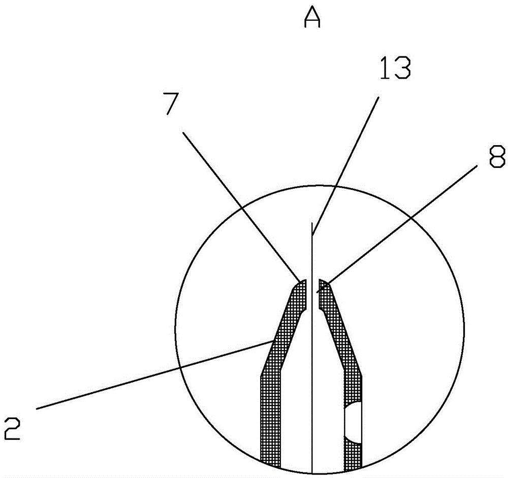 Pancreatic juice inner drainage tube and drainage tool