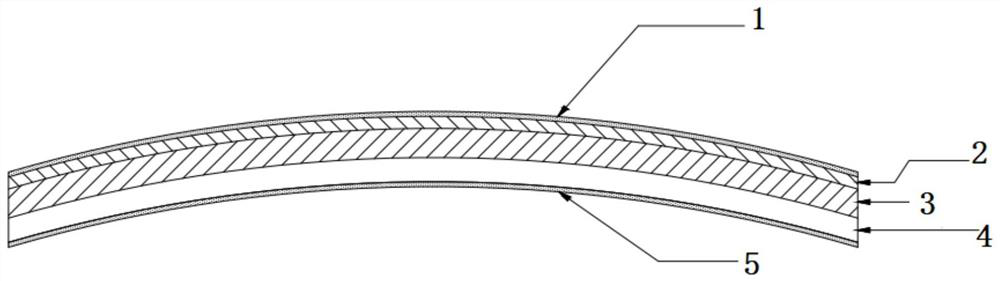 Photochromic spectacle lens with coating prepared from epoxy resin