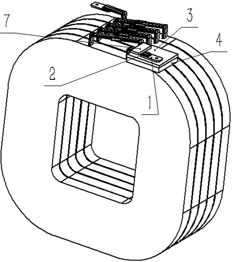 A kind of argon arc welding welding method after silver-plated aluminum tab