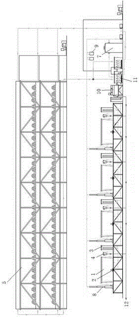 Ecological-circulation planting and breeding system