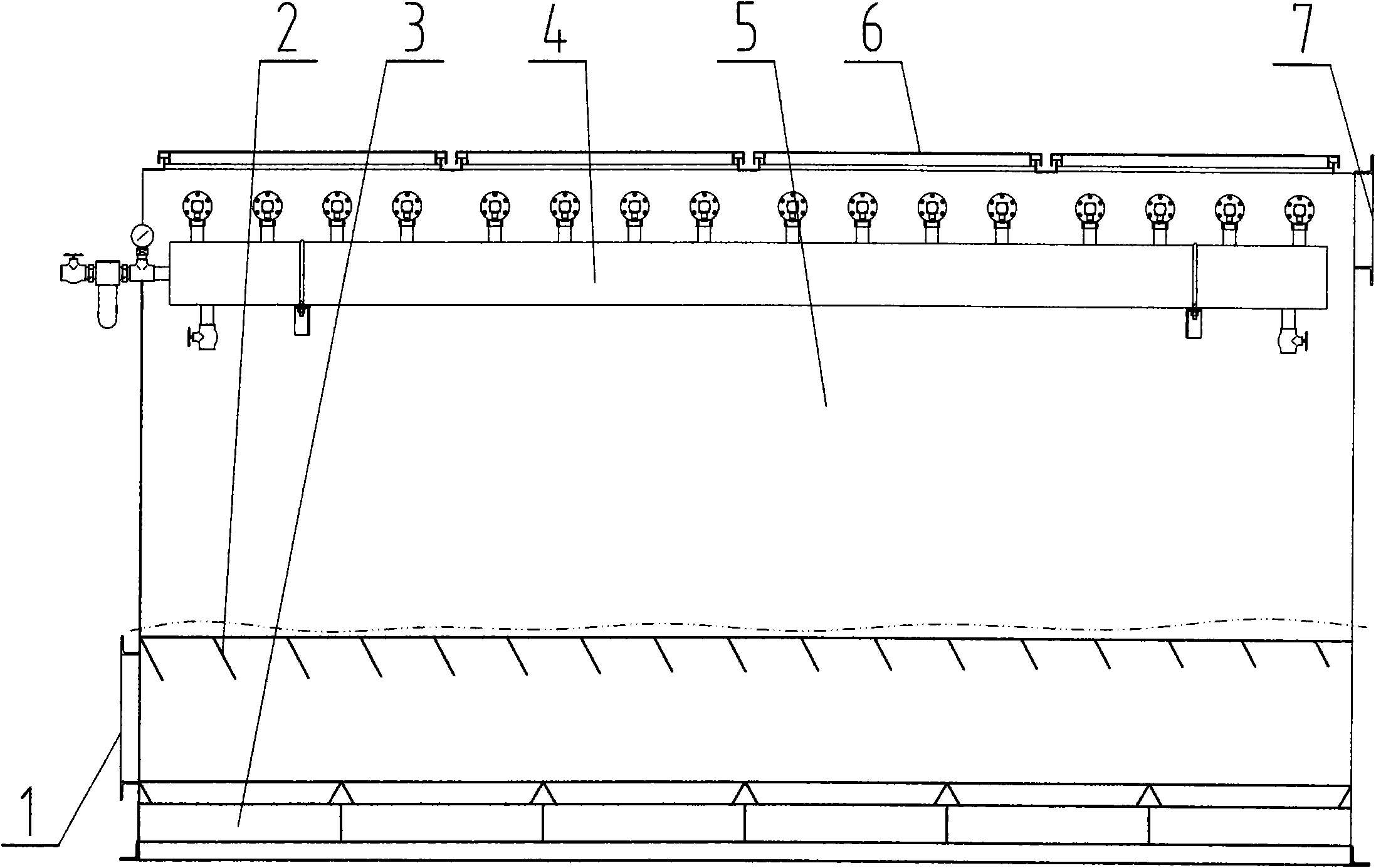 Explosion-proof-type dust collector for mine