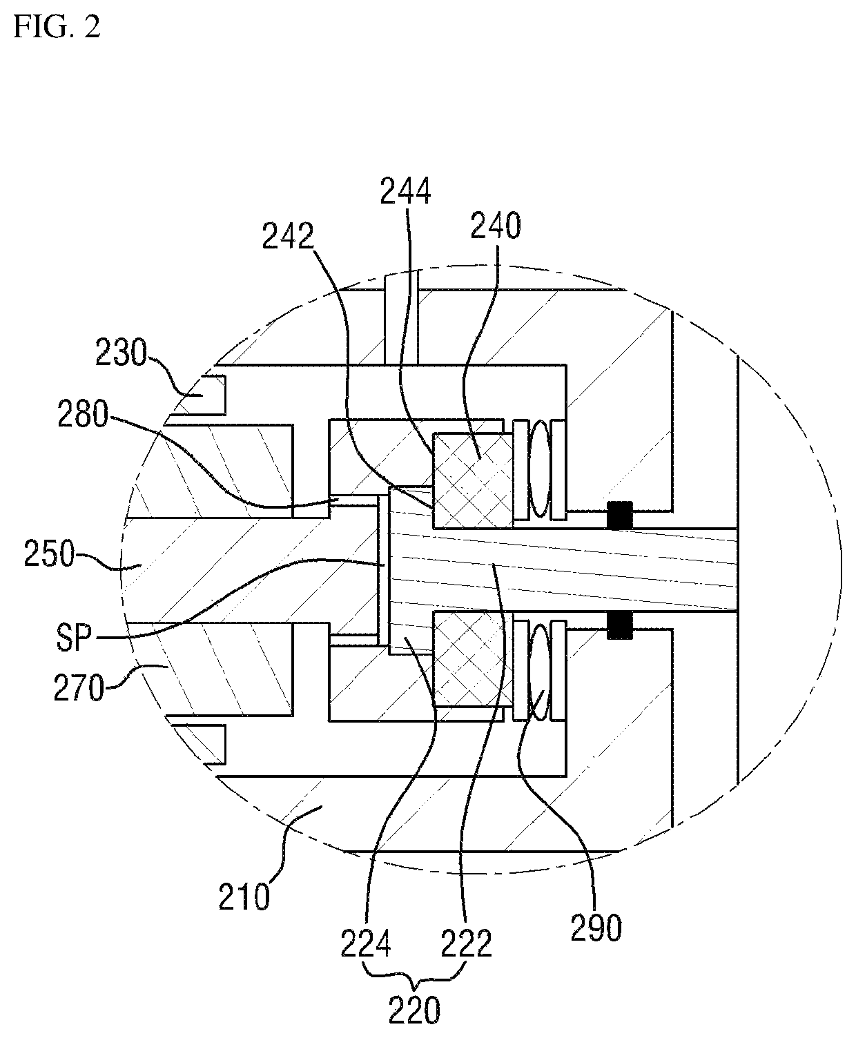 Electric booster having force-feedback-control structure