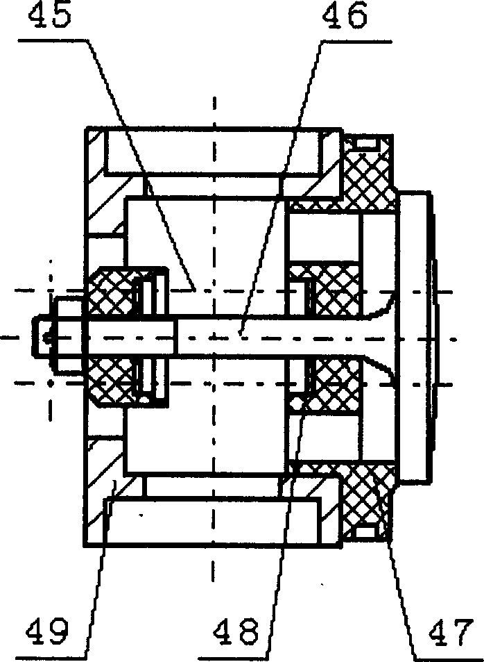 Radial valve orificing axial hydraulic pressure plunger pump