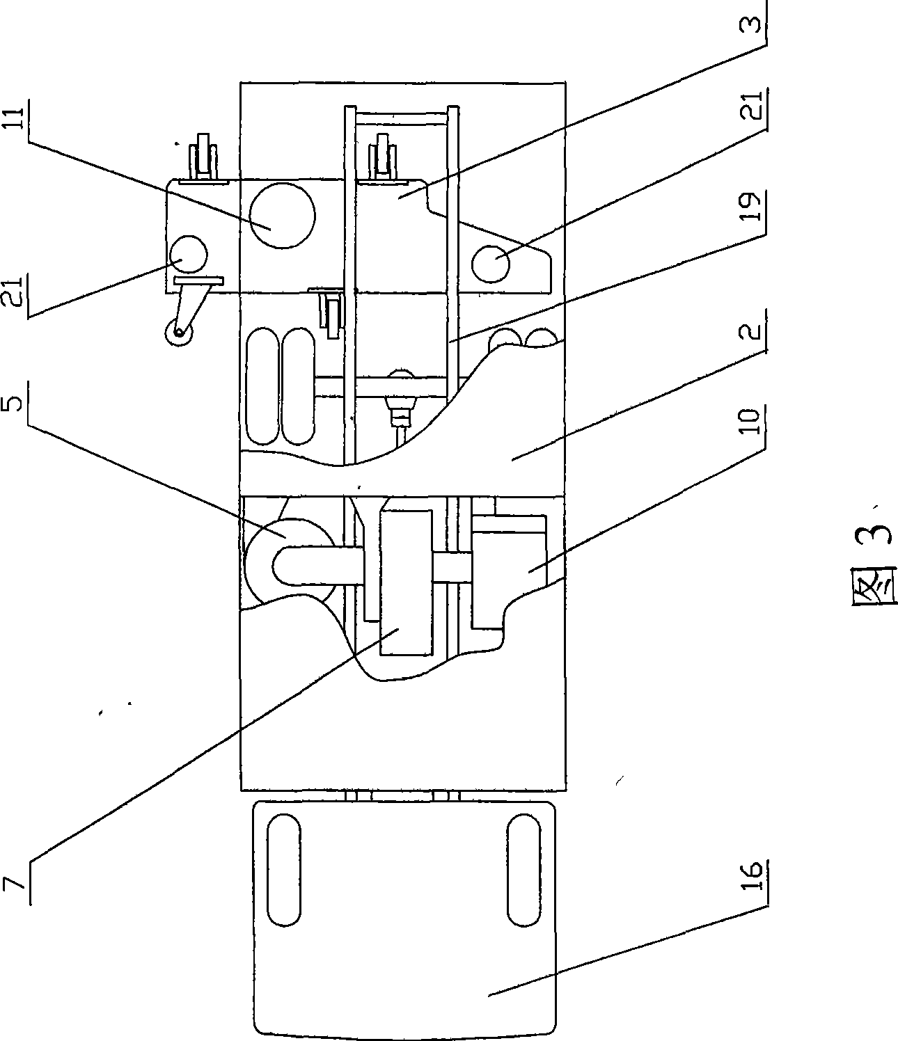 Composite transmission environmental sanitation dumper