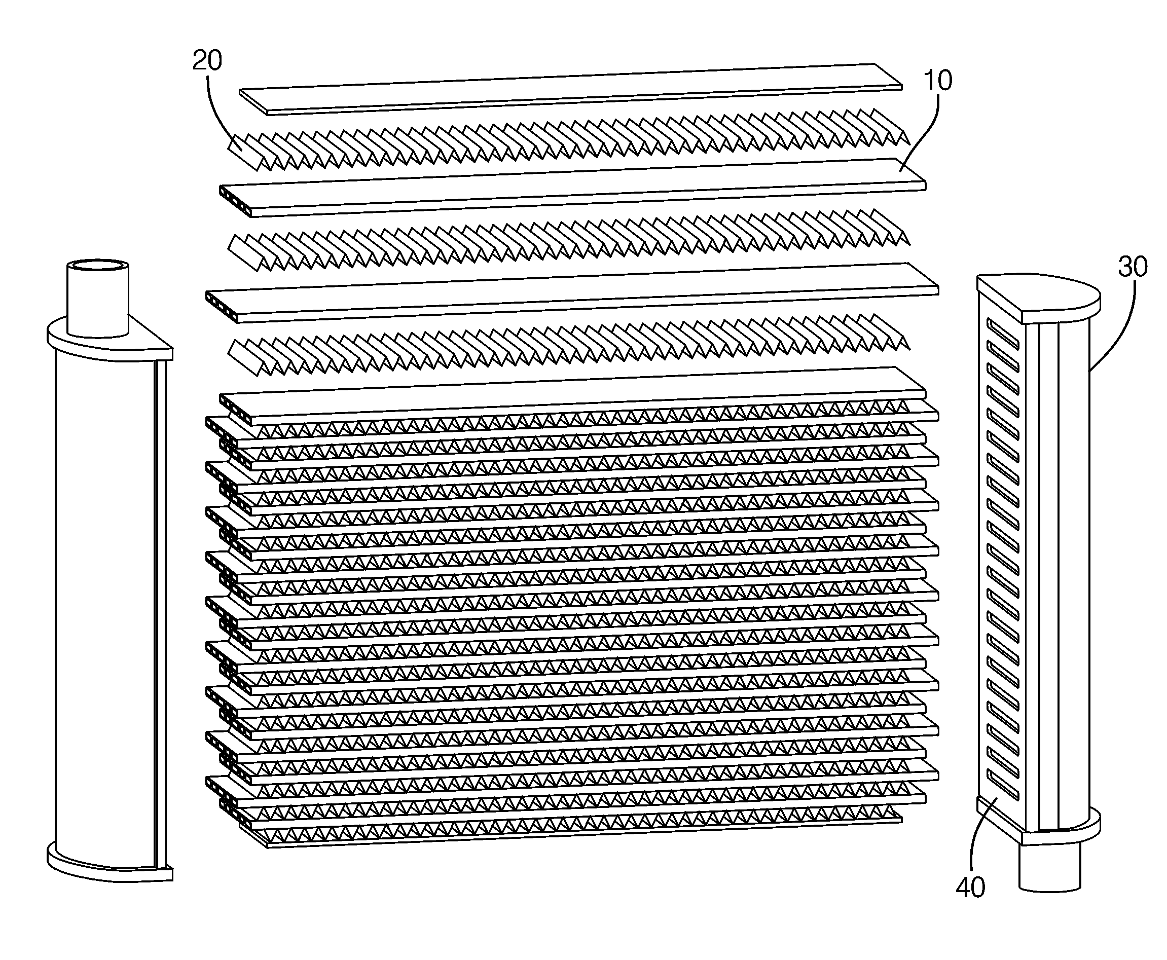 Method of Making a Hybrid Metal-Plastic Heat Exchanger