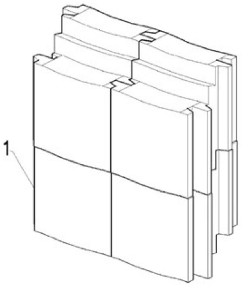 Fabricated external wallboard waterproof system and construction method thereof