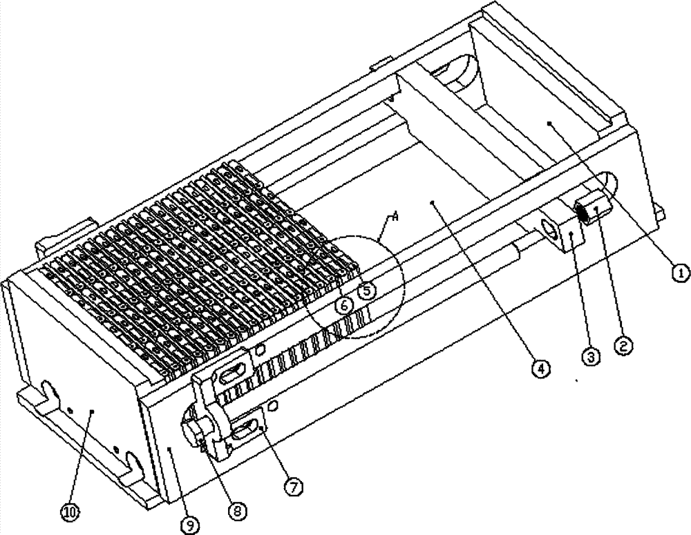 Liquid injection method and fixture for a square lithium-ion battery