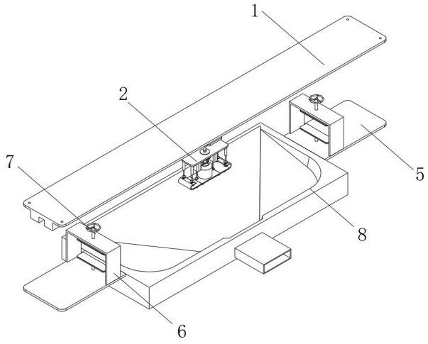 Bone implant internal crack flaw detection equipment