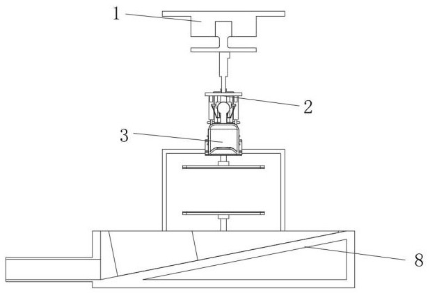 Bone implant internal crack flaw detection equipment