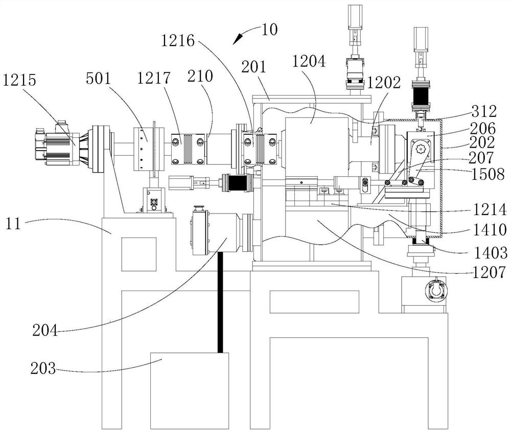 Low temperature and large temperature variable joint bearing test platform and motion and load simulation system