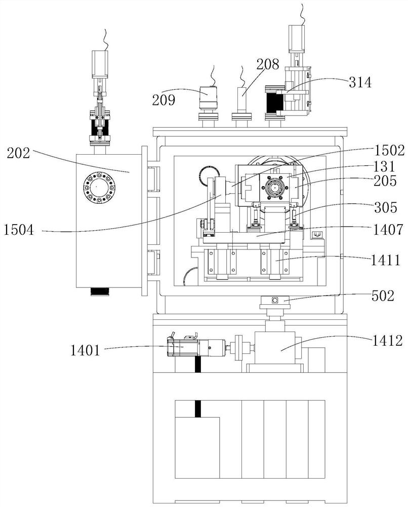 Low temperature and large temperature variable joint bearing test platform and motion and load simulation system