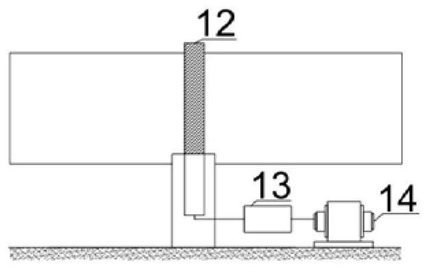 Device for reducing ignition loss rate of incineration residues of hazardous waste incineration rotary kiln