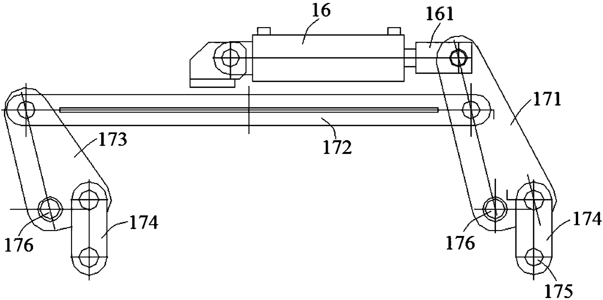 Container top plate hydraulic-forming method