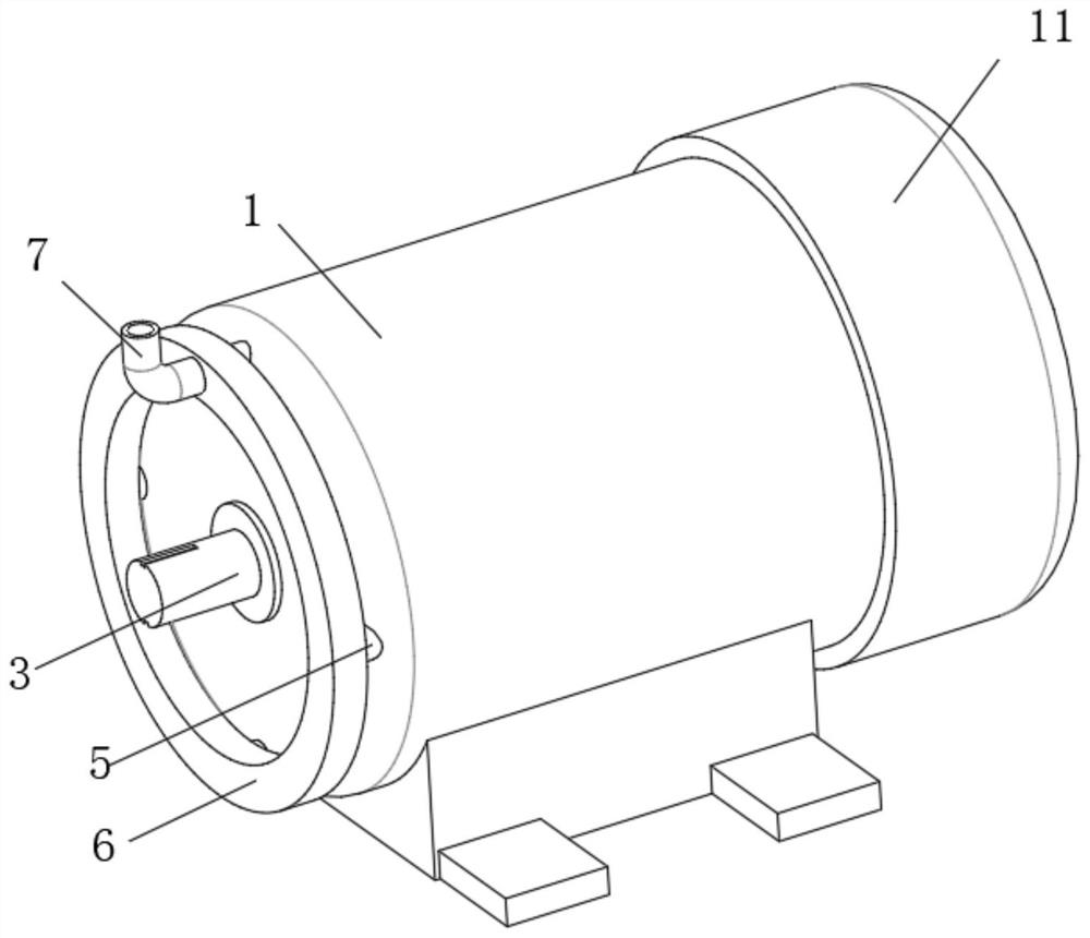 Permanent magnet brushless synchronous motor