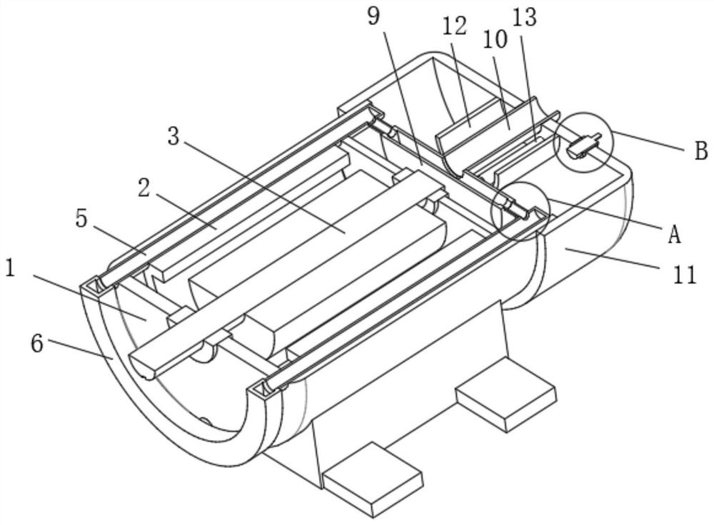 Permanent magnet brushless synchronous motor