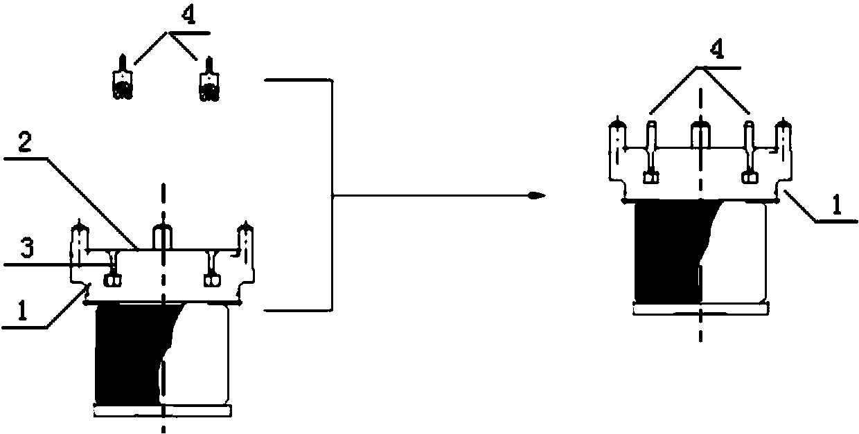 Technology and equipment for arranging wiring terminals on motor coil framework