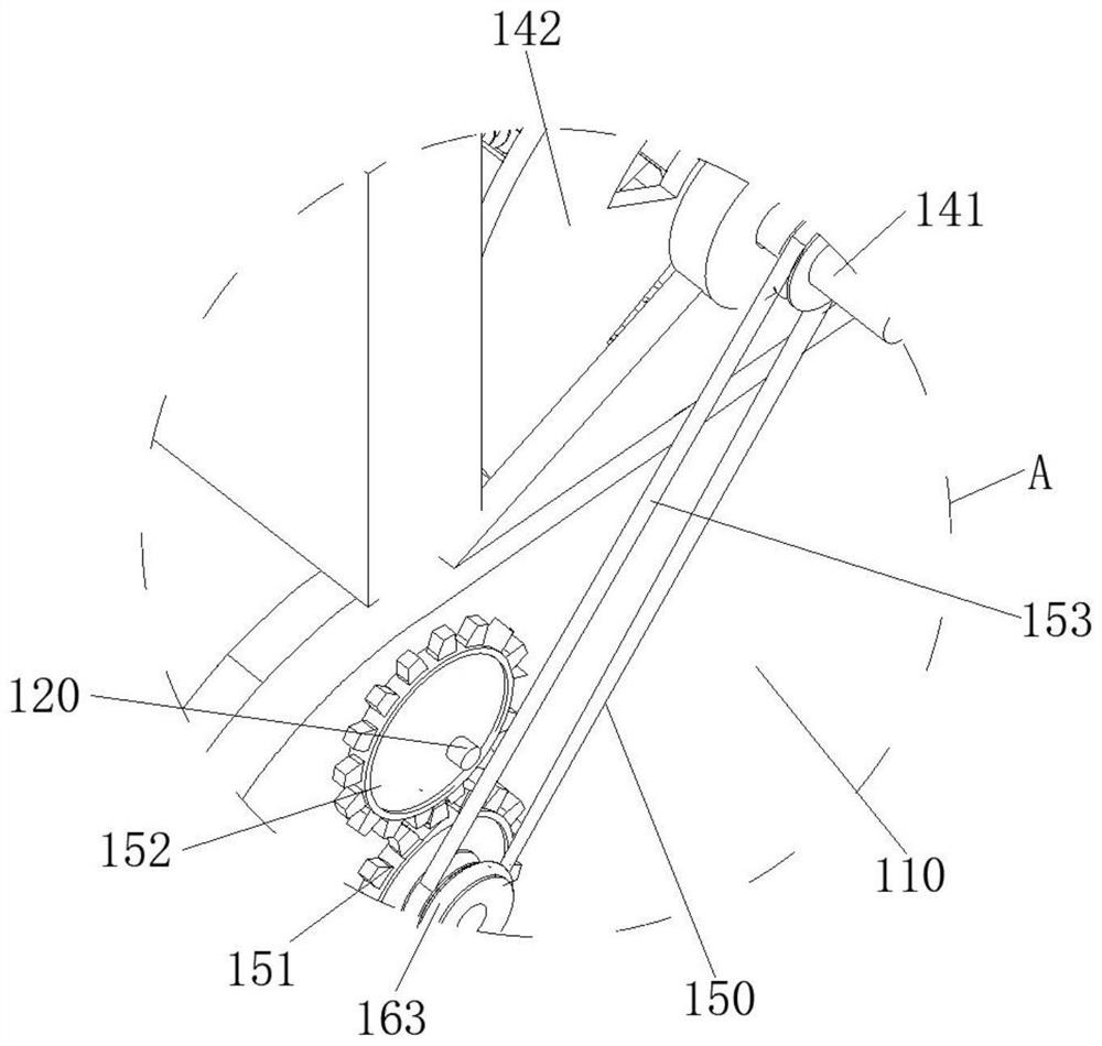 Potato planting device with dicing processing mechanism for agricultural production