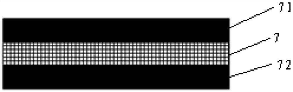 Light high-strength photovoltaic module and preparation method thereof