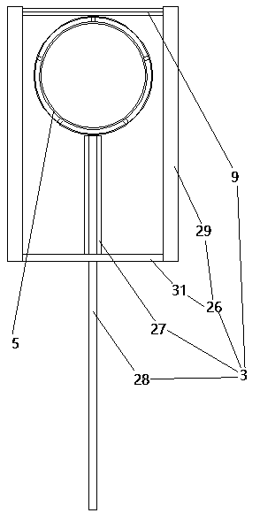 Reciprocating and sectioning type peeling and sectioning device of strip-shaped Chinese medicinal materials