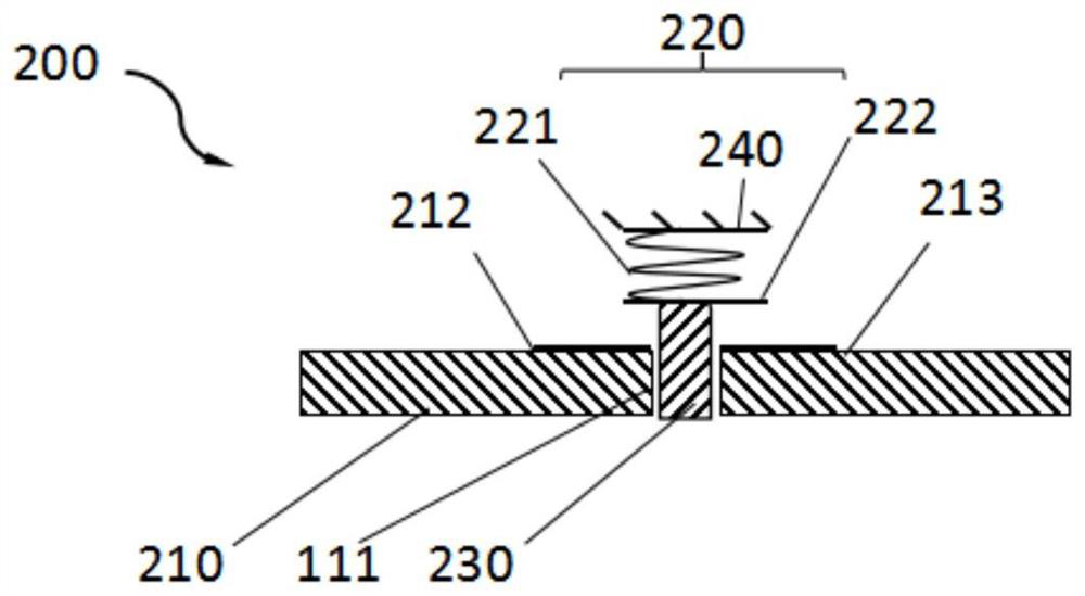 A detection device and portable electronic equipment with the detection device