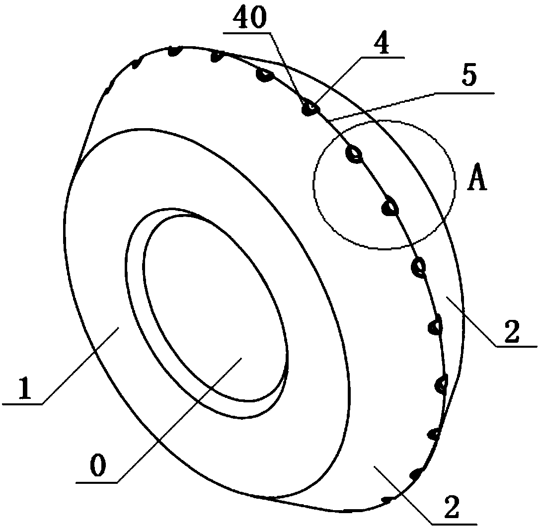 Cutter wheel with cutting edge grooves