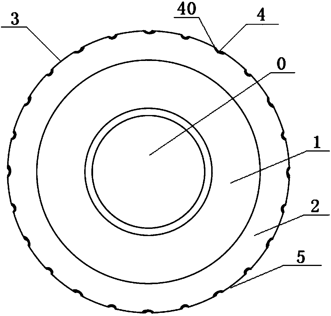 Cutter wheel with cutting edge grooves