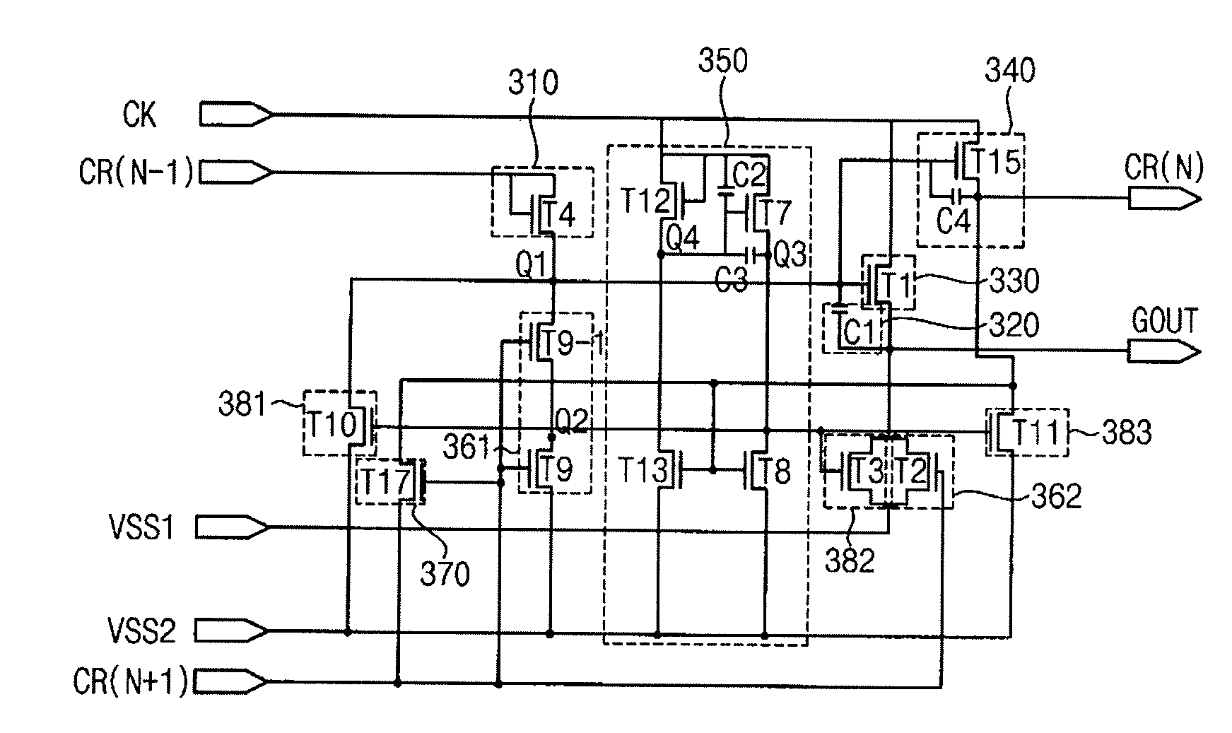 Gate driving circuit and display apparatus having the same