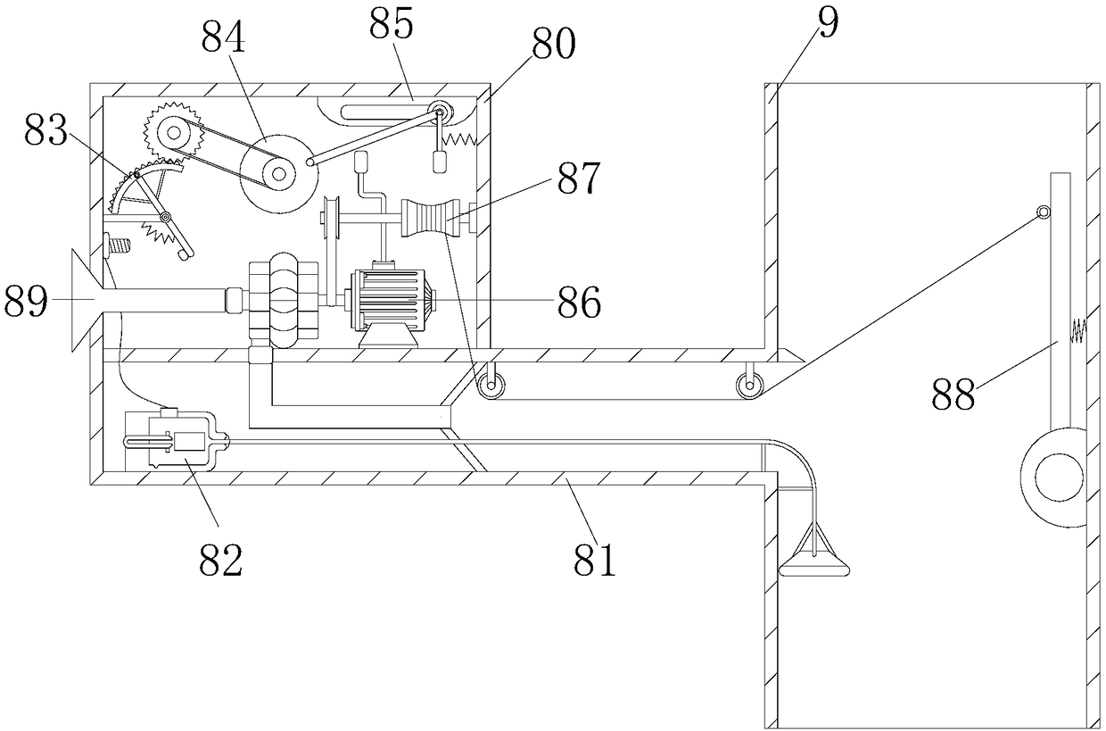 Smoke filtration equipment for petroleum refining process