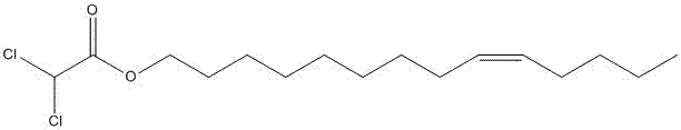 Sex-attractant halogenated analogue for preventing agrotis ypsilon