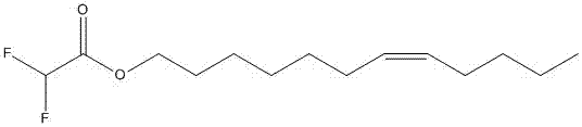 Sex-attractant halogenated analogue for preventing agrotis ypsilon