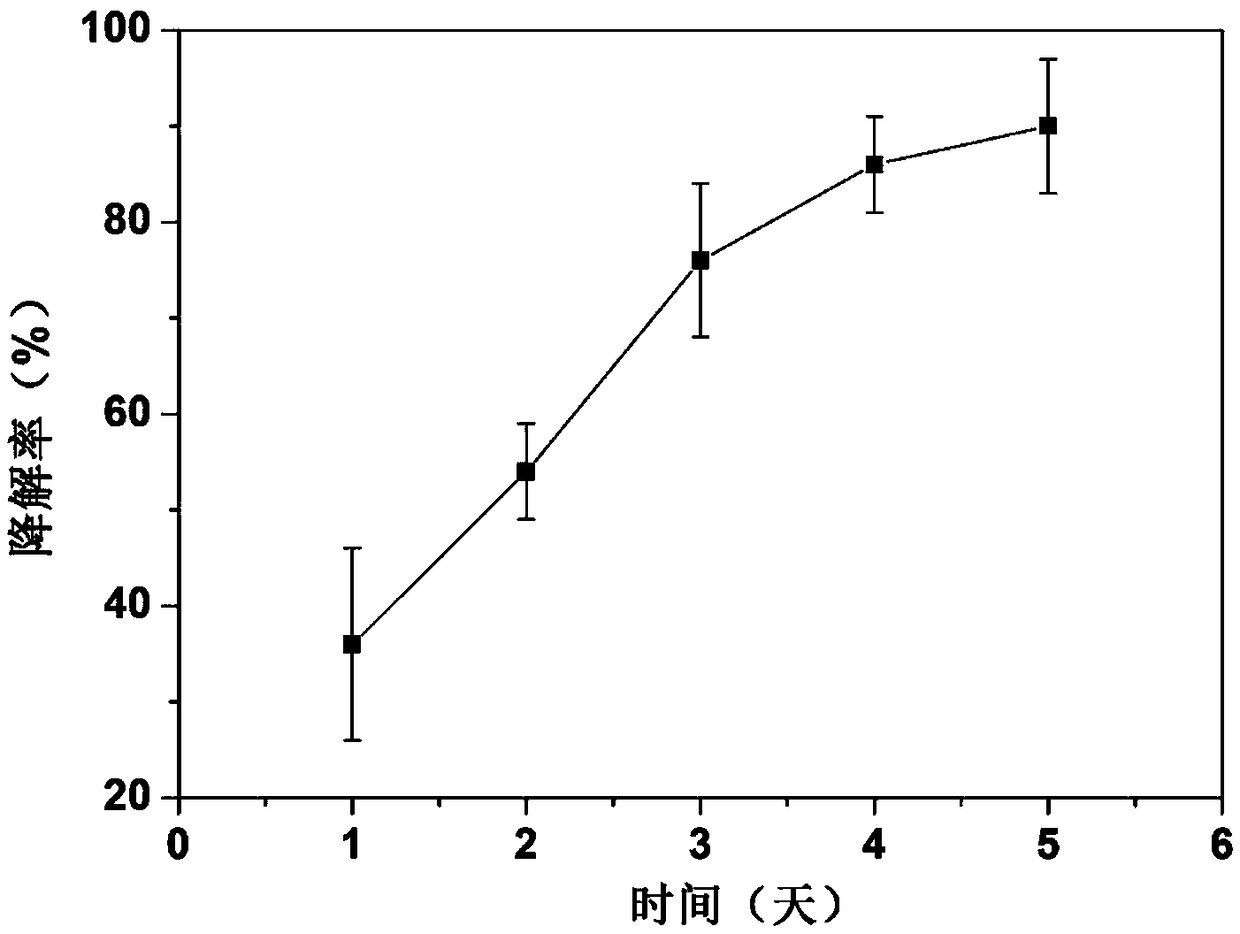 Reversible collagen stimulating filling agent and preparation method thereof