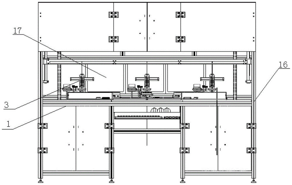 Camera module automatic function test machine