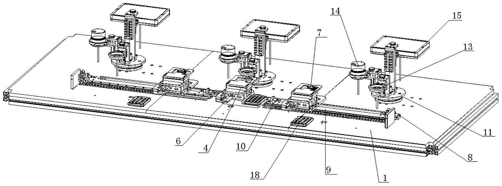 Camera module automatic function test machine