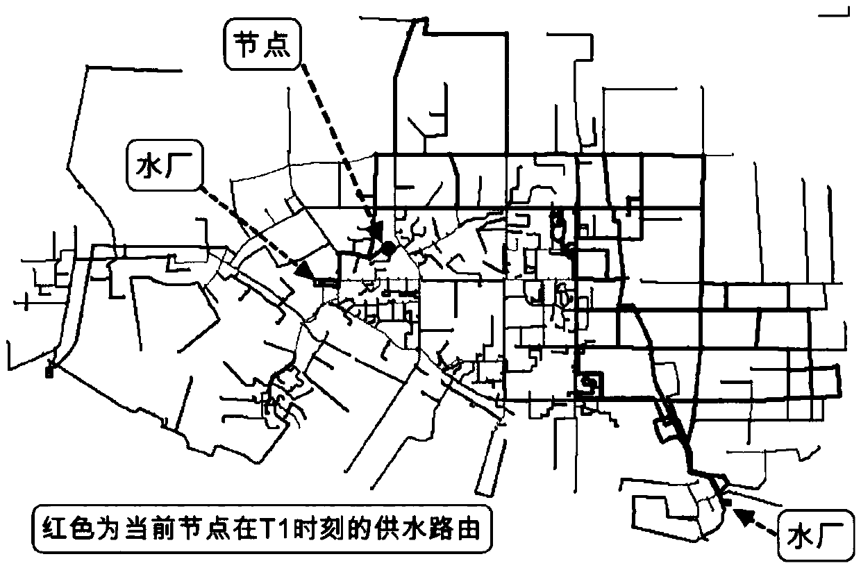 Location selection method for pressure monitoring point of water supply network based on fuzzy set