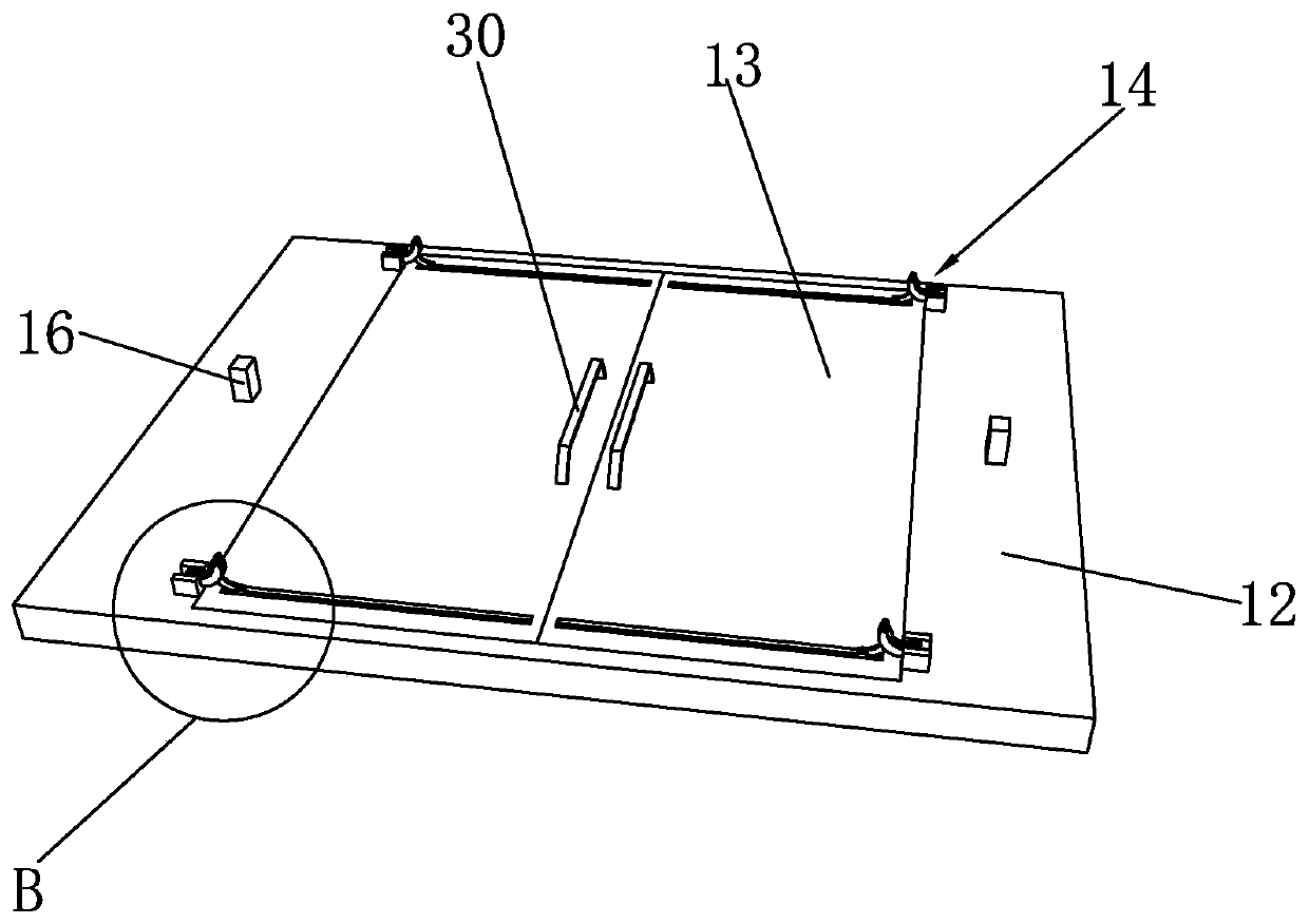 Breeding frame and cleaning method thereof