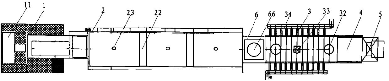 Thermal treatment device for metal