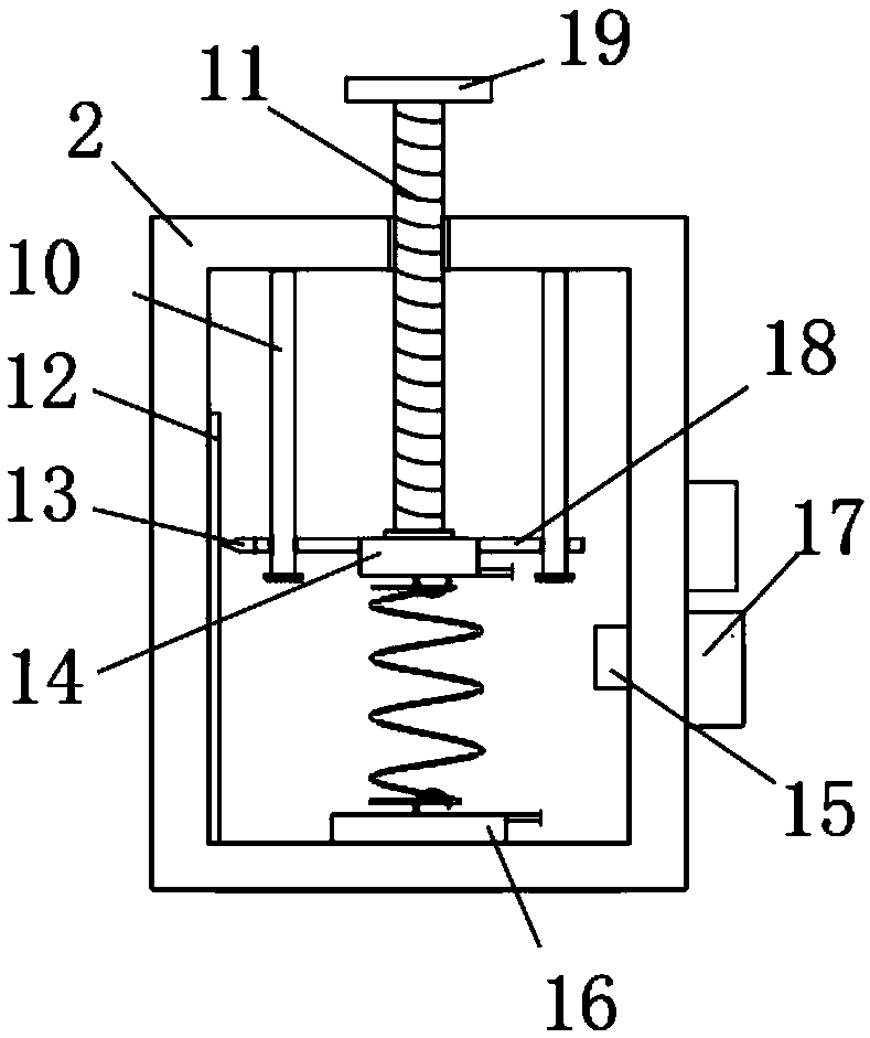 Spring stretching and correcting device