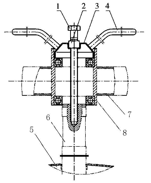 Novel bearing installing tool