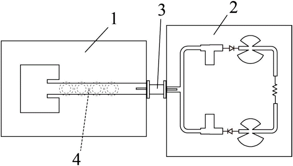 WiFi-frequency-band-based rectification antenna with harmonic wave suppression