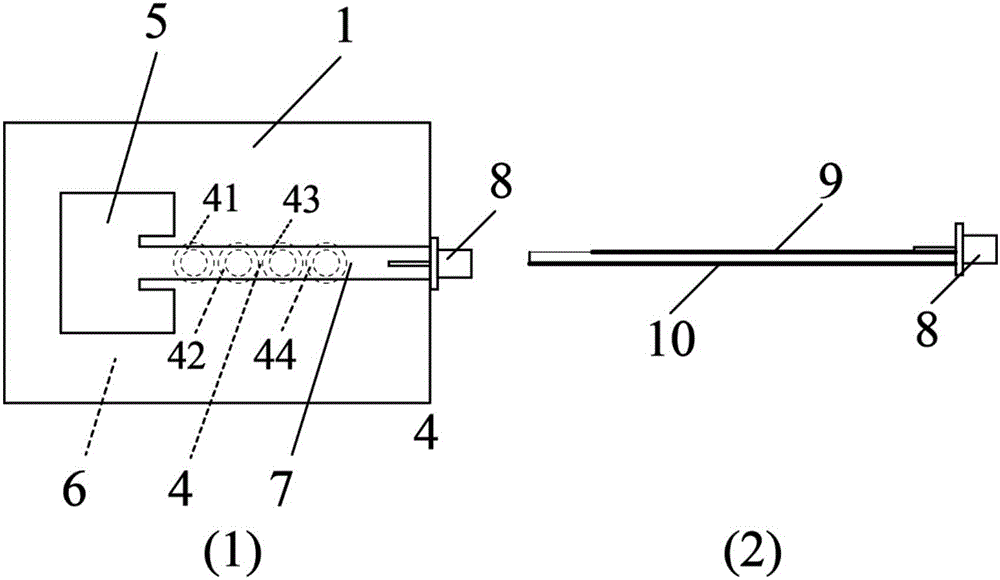 WiFi-frequency-band-based rectification antenna with harmonic wave suppression