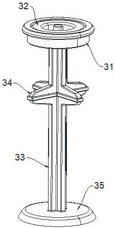 Automatic quantitative liquid outlet cover and using method thereof