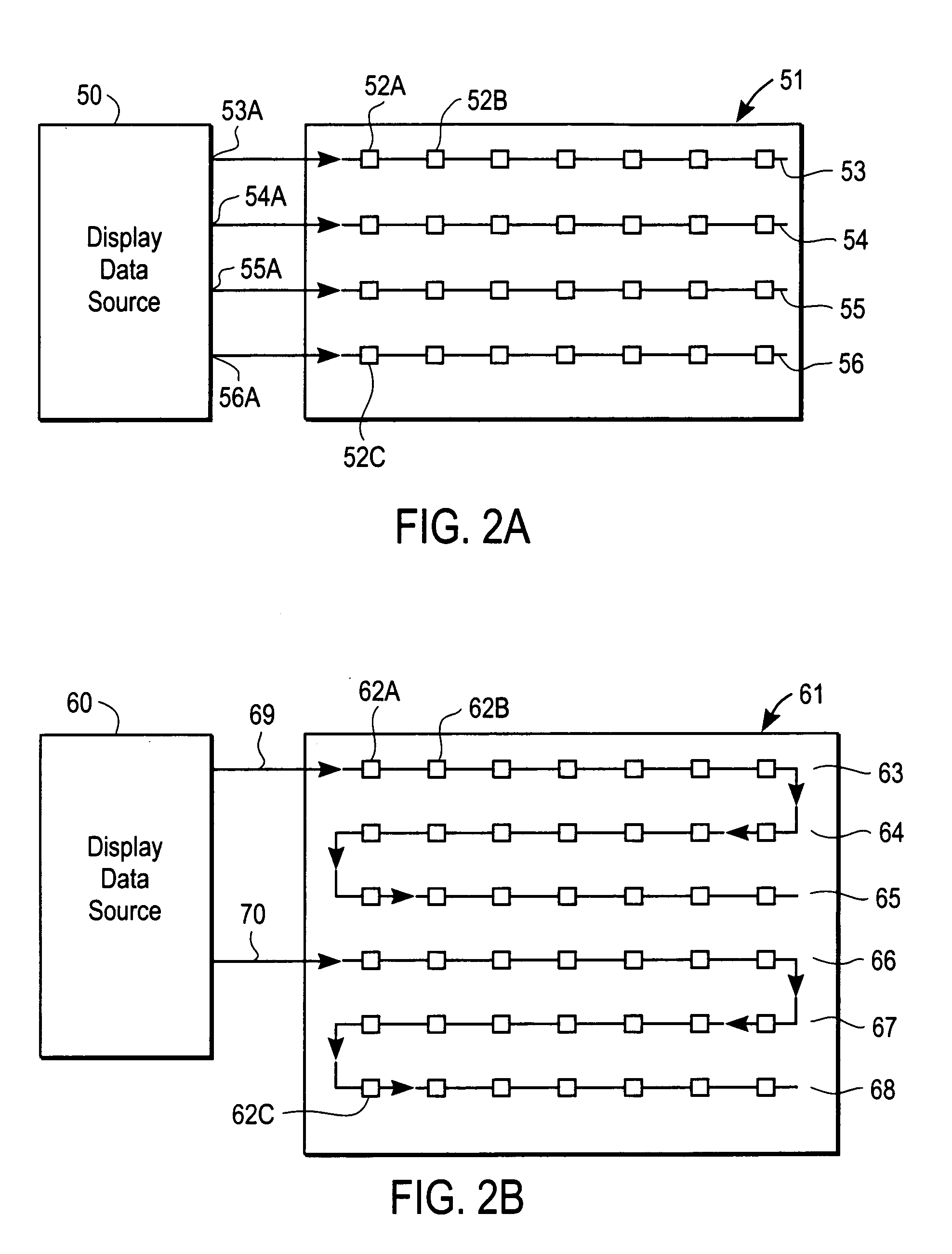 Display devices and integrated circuits