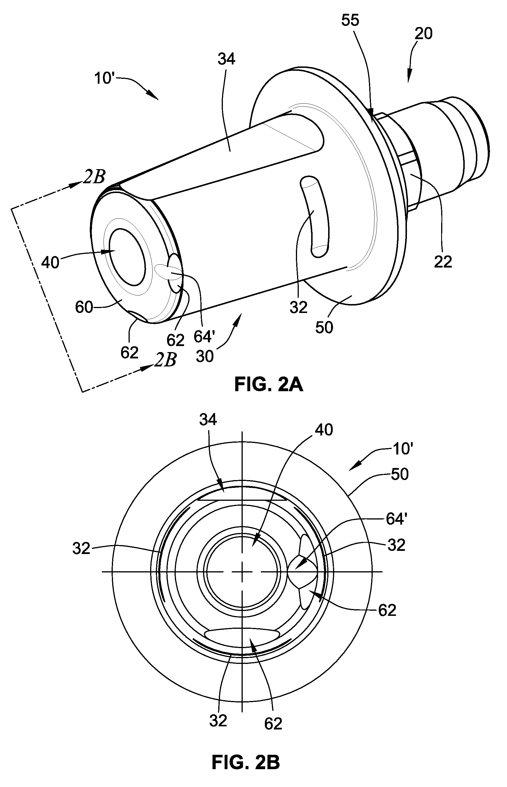 Temporary abutment with combination of scanning features and provisionalization features