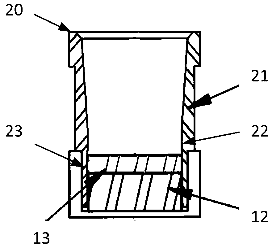 Auxiliary device and method for adding secondary magnet to loudspeaker