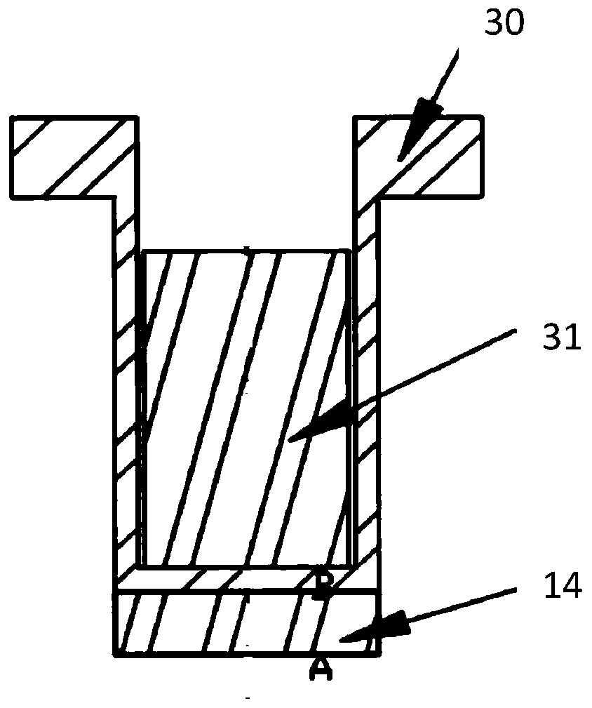 Auxiliary device and method for adding secondary magnet to loudspeaker