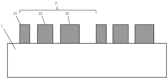 Metasurface micro-nano structure monolithic full-color waveguide lens and AR display device