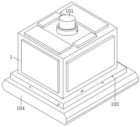 Leak-proof and shock-absorbing aluminum alloy truck fuel tank